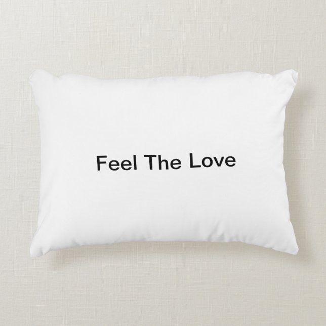 Feel The Love Accent Pillow (Front)