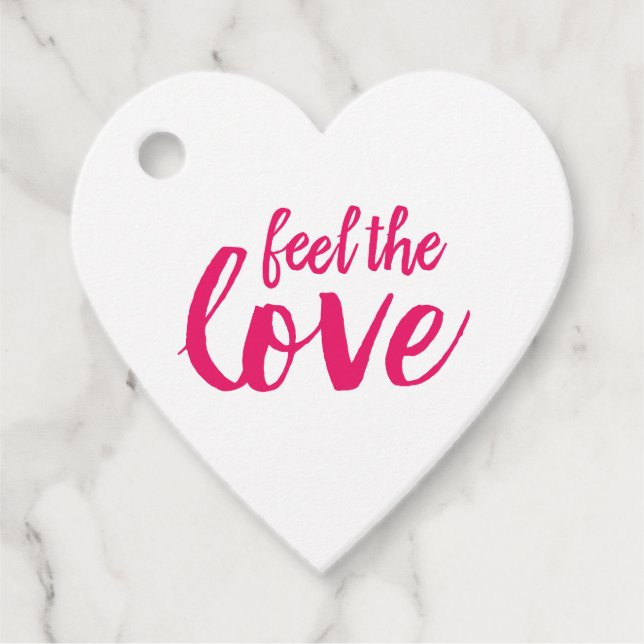 Feel The Love Gift Tag (Front)