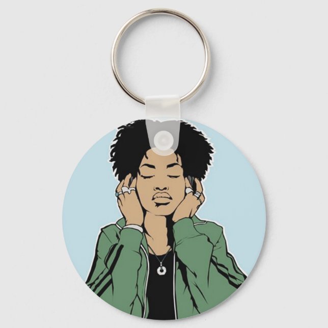 Feel the Music Keychain (Front)