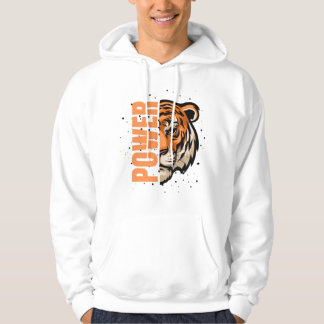 Feel the Power – Bold Tiger Graphic That Roars Hoodie