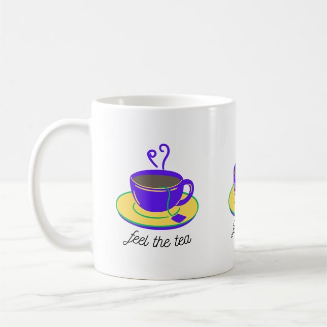 Feel the Tea Coffee Mug (Left)