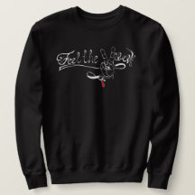 Feel the Vibes logo Longsleeve T-shirt