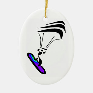 FEEL THE WIND CERAMIC ORNAMENT