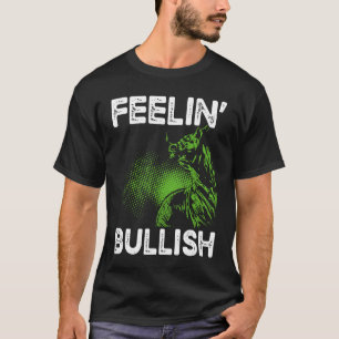 Feelin Bullish Cryptocurrency Blockchain Trader Cr T-Shirt