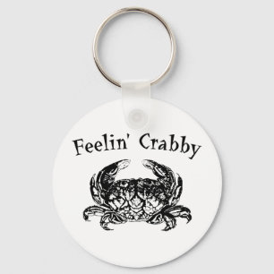 Feelin' Crabby Keychain