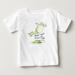 feelin' fine frog baby T-Shirt