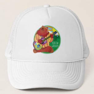 Feelin' Groovy Bear Trucker Hat