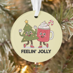 Feelin Jolly Noël Arbre café Lover hiver