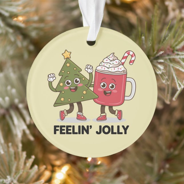 Feelin Jolly Noël Arbre café Lover hiver (Arbre)