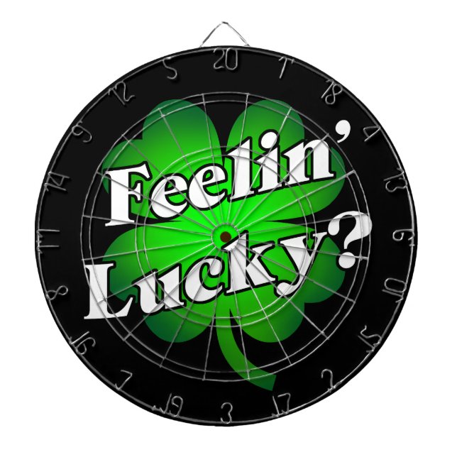 Feelin' Lucky? Dartboard (Front)