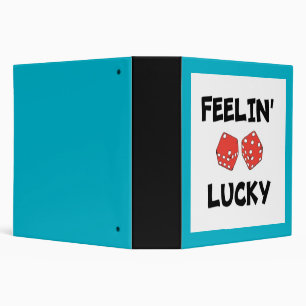 "FEELIN' LUCKY" DICE BINDER