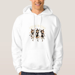 Feelin’ Witchy Halloween Witch Dance Hoodie