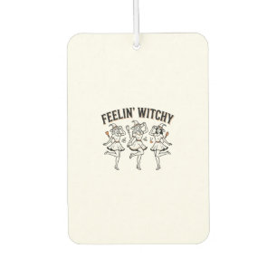 Feelin Witchy Retro Halloween Witches Air Freshener