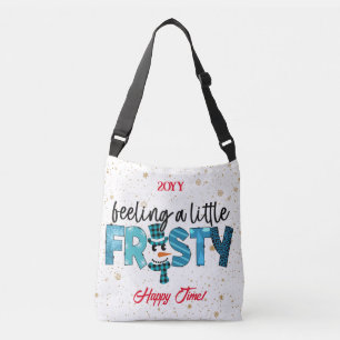 Feeling A Little Frosty Customize Crossbody Bag