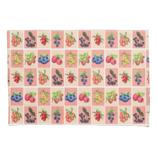 FEELING BERRY GOOD Customizable Strawberry Pillowcase