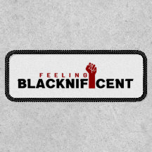 Feeling Blacknificent Raised Fist Iron On
