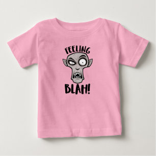 Feeling Blah Nosferatu Vampire Baby T-Shirt