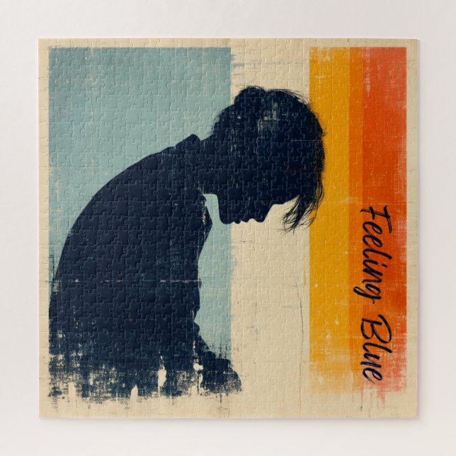 Feeling Blue – Limited Edition (3) Jigsaw Puzzle (Vertical)