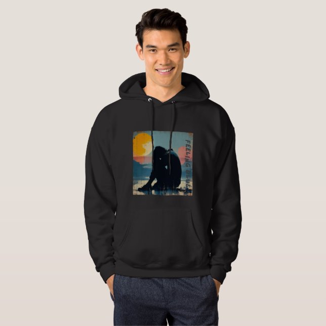 Feeling Blue – Limited Edition (4) Hoodie (Front Full)