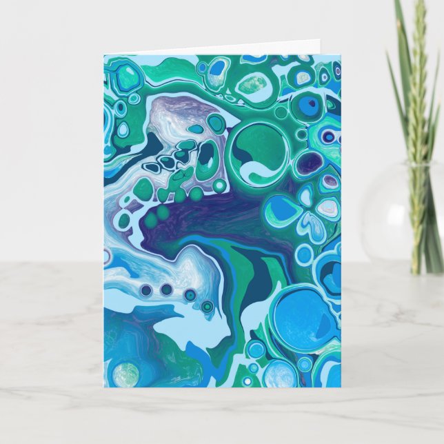 Feeling Blue | Thinking of You Card (Front)