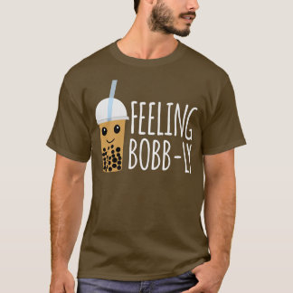 Feeling Bobb-Ly Boba Tea Bubble Premium T-Shirt