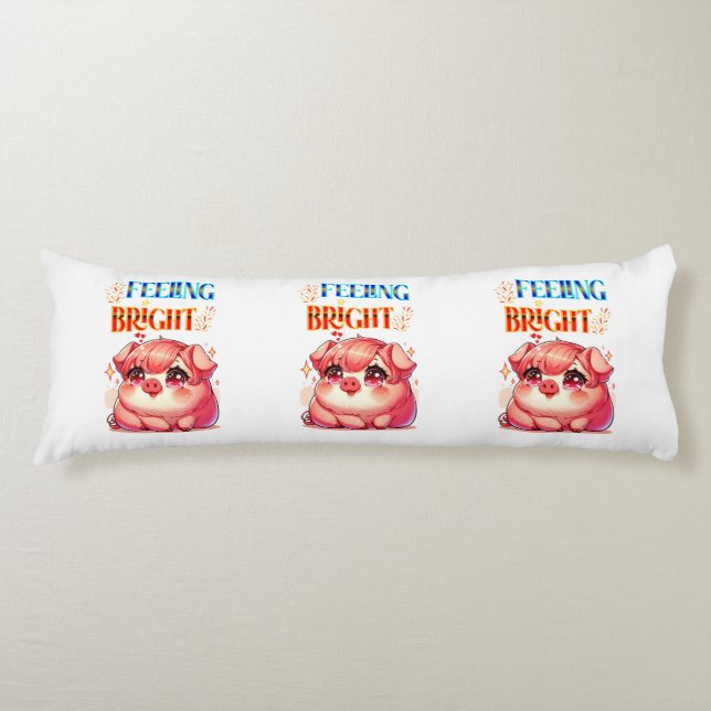 Feeling Bright Body Pillow (Front)