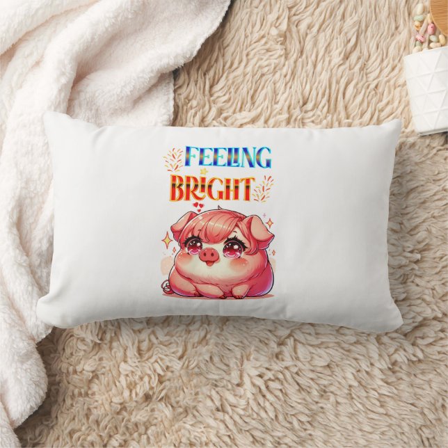 Feeling Bright Lumbar Pillow (Blanket)