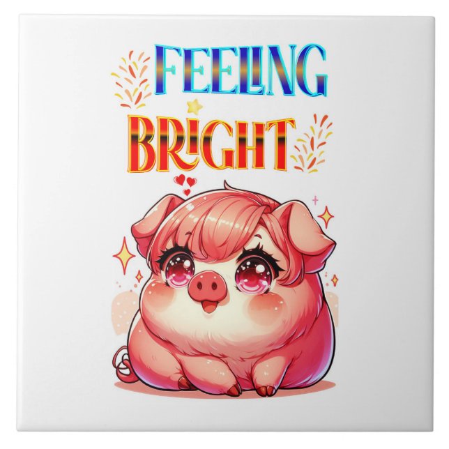Feeling Bright Tile (Front)