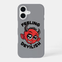 Feeling Devilish Cute Smiling Devil