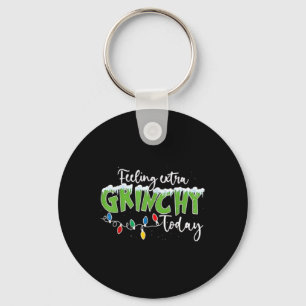 Feeling Extra Today Funny Christmas 2024  Keychain