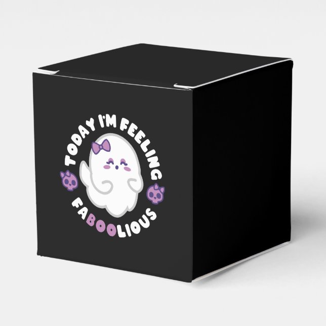 Feeling Faboolious Favor Box (Front Side)
