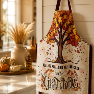 Feeling Fall and Feeling Cozy with Gratitude Apron