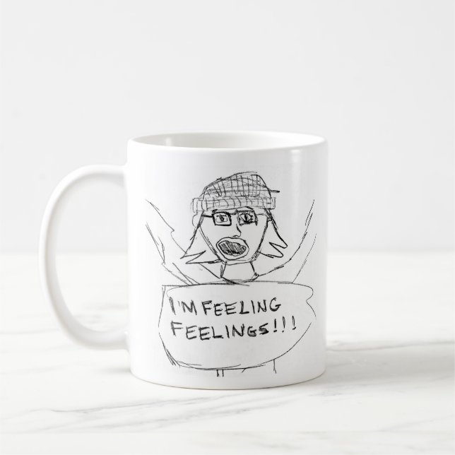"Feeling Feelings" mug (Left)