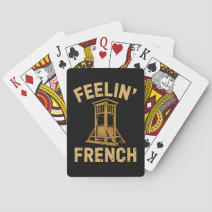 Feeling French Vintage Guillotine Playing Cards