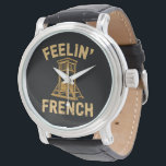 Feeling French Vintage Guillotine Watch<br><div class="desc">Feeling French Vintage Guillotine</div>