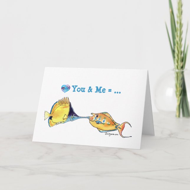 Feeling FrenSEA Carte Saint-Valentin (Devant)