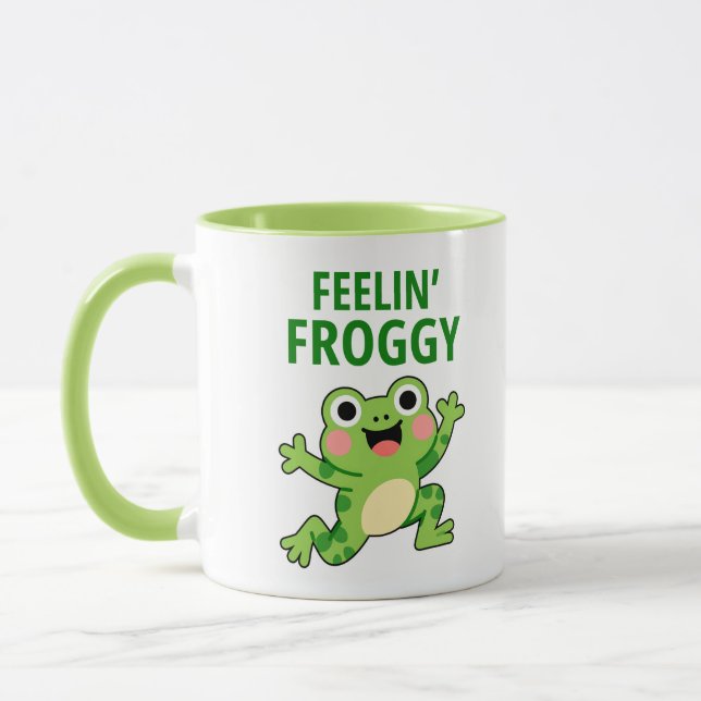 Feeling Froggy Mug (Left)