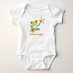 Feeling Froggy? - Tree Frog Baby Bodysuit