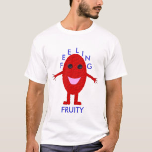 Feeling Fruity Mens Red Grape T Shirt