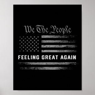 Feeling Great Again Trump 2024  Poster