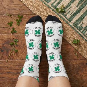 Feeling Lucky Athletic Crew Socks