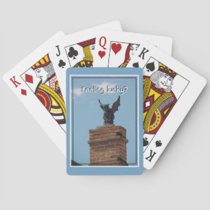 Feeling Lucky Gothic Gargoyle Playing Cards