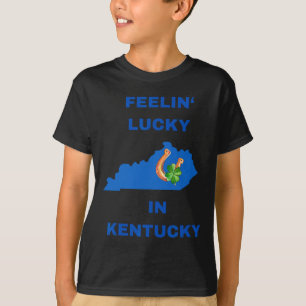 Feeling Lucky In Kentucky-march St. Patricks Day I T-Shirt