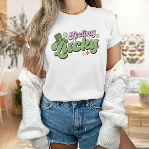 Feeling Lucky St. Patricks Day Leprechaun T-Shirt