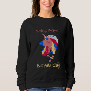 Feeling magical but also stabby sweatshirt
