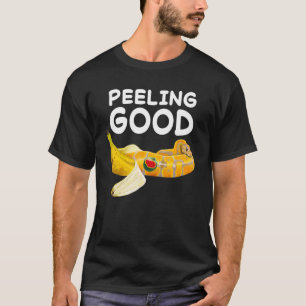 Feeling Peeling Good Banana Ball Python Snake Rept T-Shirt