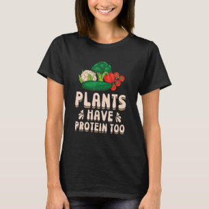 Feeling Plantastic Vegan Plant Based Lifestyle Veg T-Shirt