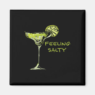 Feeling Salty Cinco De Mayo Margarita Funny Mexico Magnet