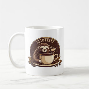 Feeling Slothee Need a Coffee Coffee Mug