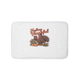 Feeling thankful Classic T-Shirt Bath Mat